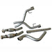 BBK Performance Parts 4011 2005-2010 MUSTANG V6 DUAL EXHAUST CONVERSION X PIPE KIT WITH CATS - Truck Part Superstore