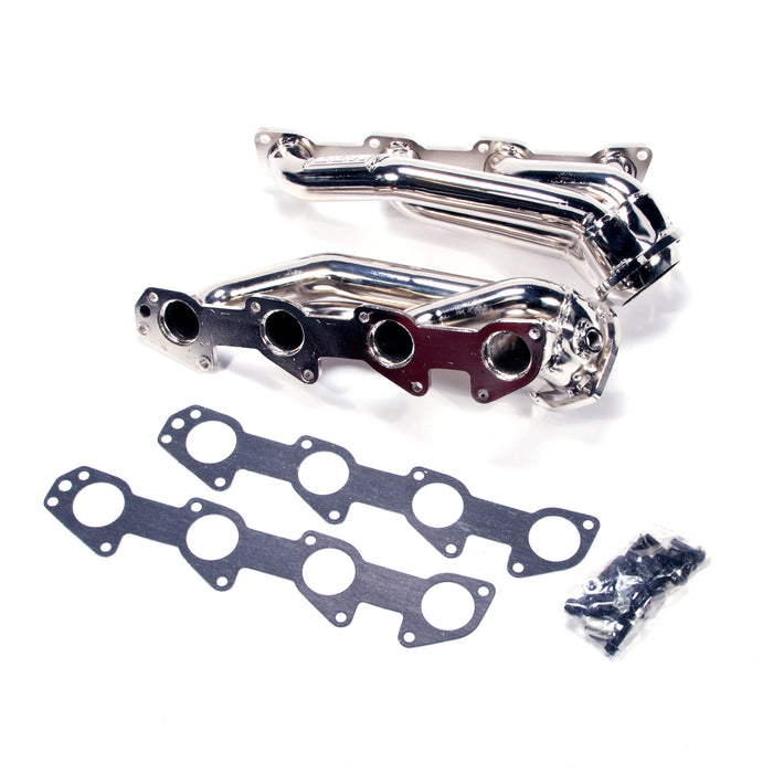BBK Performance Parts 4012 2005-2008 DODGE 5.7L CHALLENGER CHARGER HEMI CARS 1-3/4 SHORTY HEADERS (CHROME). - Truck Part Superstore