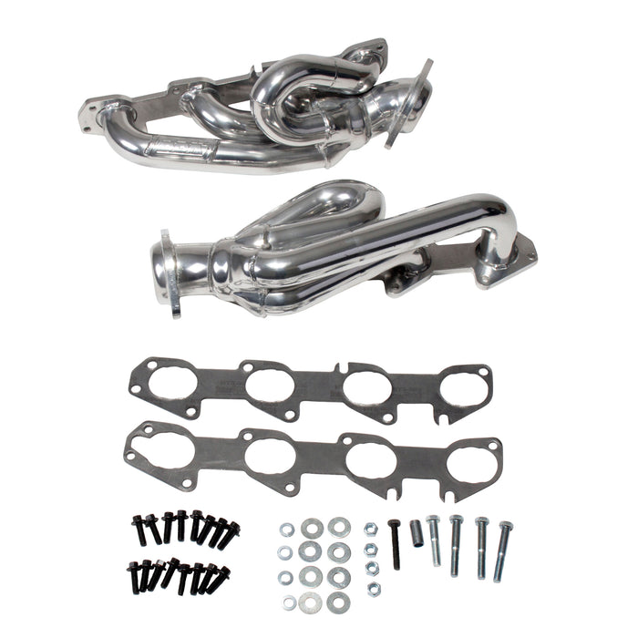 BBK Performance Parts 40140 2009-2018 DODGE RAM TRUCK 5.7L 1-3/4 SHORTY HEADERS (POLISHED SILVER CERAMIC) - Truck Part Superstore