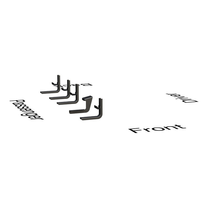 Luverne 401472 Van Grip Step Mounting Brackets-98in. Passenger Side - Truck Part Superstore