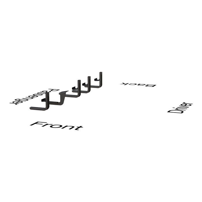 Luverne 401472 Van Grip Step Mounting Brackets-98in. Passenger Side - Truck Part Superstore