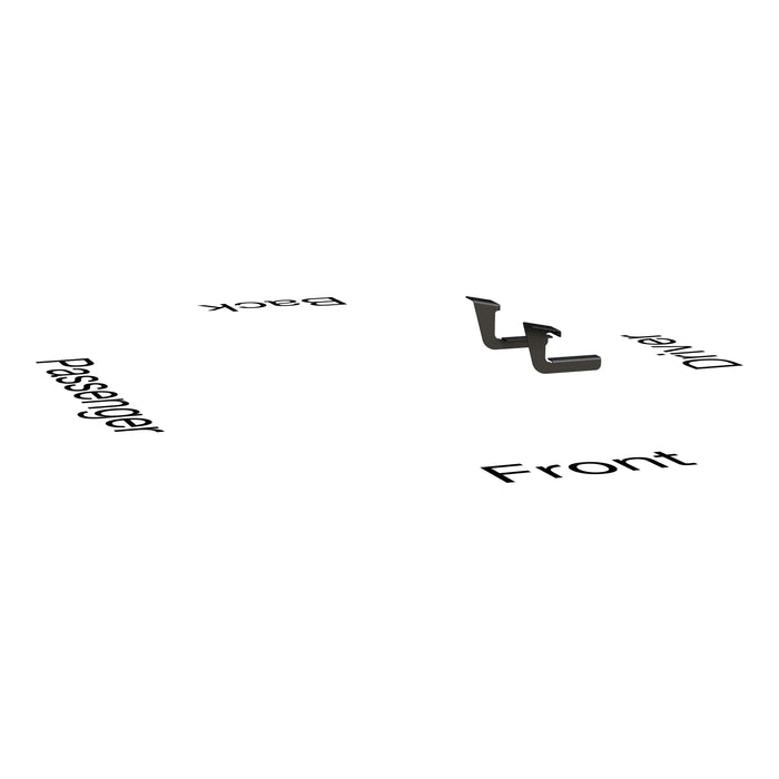 Luverne 401473 Van Grip Step Mounting Brackets-Passenger Side - Truck Part Superstore