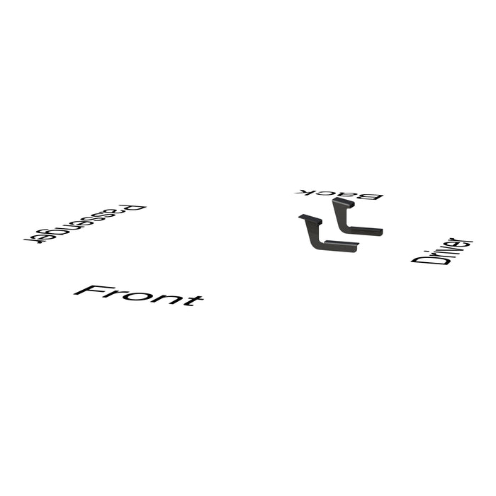 Luverne 401473 Van Grip Step Mounting Brackets-Passenger Side - Truck Part Superstore