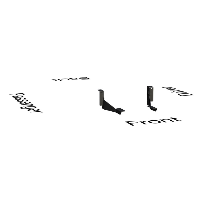 Luverne 401478 Van Rear Grip Step Mounting Brackets - Truck Part Superstore