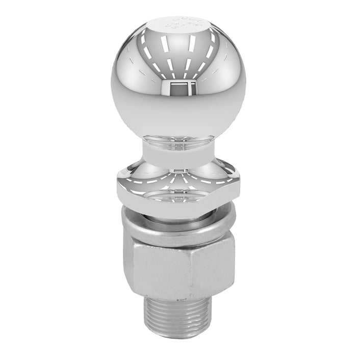 CURT 40168 2-5/16in. Trailer Ball (1-1/4in. x 2-5/8in. Shank; 10;000 lbs.; Chrome; Packaged - Truck Part Superstore