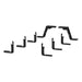 Luverne 401732 Bracket Kit; Mounting Brackets; Carbon Steel; Black Powder Coat; - Truck Part Superstore