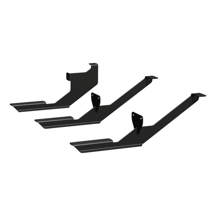 Luverne 401801 Grip Step Bracket Kit; XL; Textured Black Powder Coat; - Truck Part Superstore