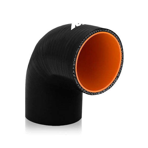 Mishimoto MMCP-1590BK Mishimoto 1.5-in, 90 Degree Coupler, Various Colors - Truck Part Superstore