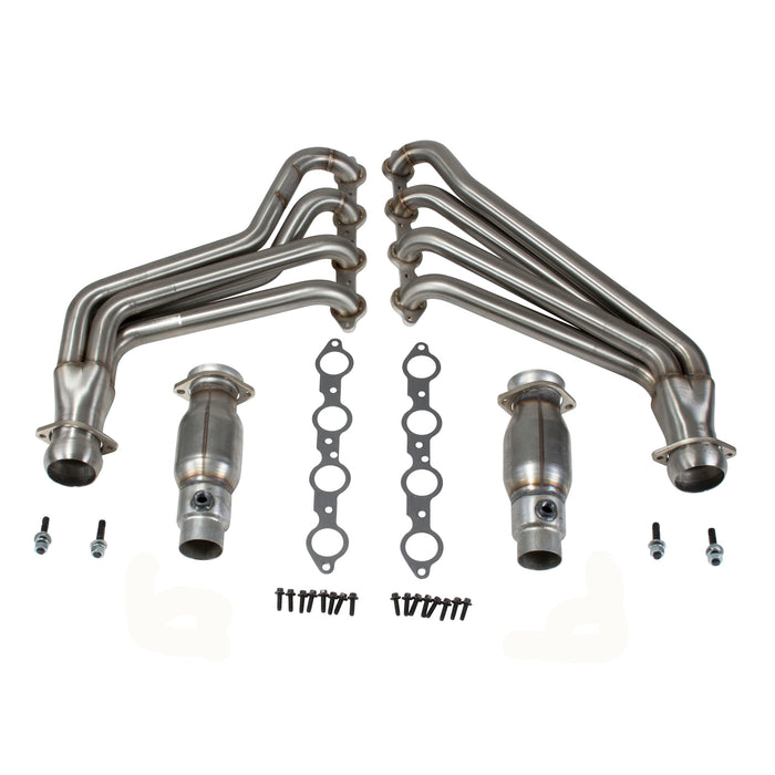 BBK Performance Parts 40215 2010-15 CAMARO 6.2 SS 1-3/4 LONG TUBE HEADERS W/CATS (304 STAINLESS) - Truck Part Superstore