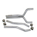 BBK Performance Parts 4023 2010-2015 CHEVROLET CAMARO SS LS3 L99 6.2L 2-3/4 MID X PIPE - Truck Part Superstore