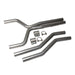 BBK Performance Parts 4024 2010-2011 CAMARO V6 2-1/2 MID X PIPE (ALUMINIZED). - Truck Part Superstore