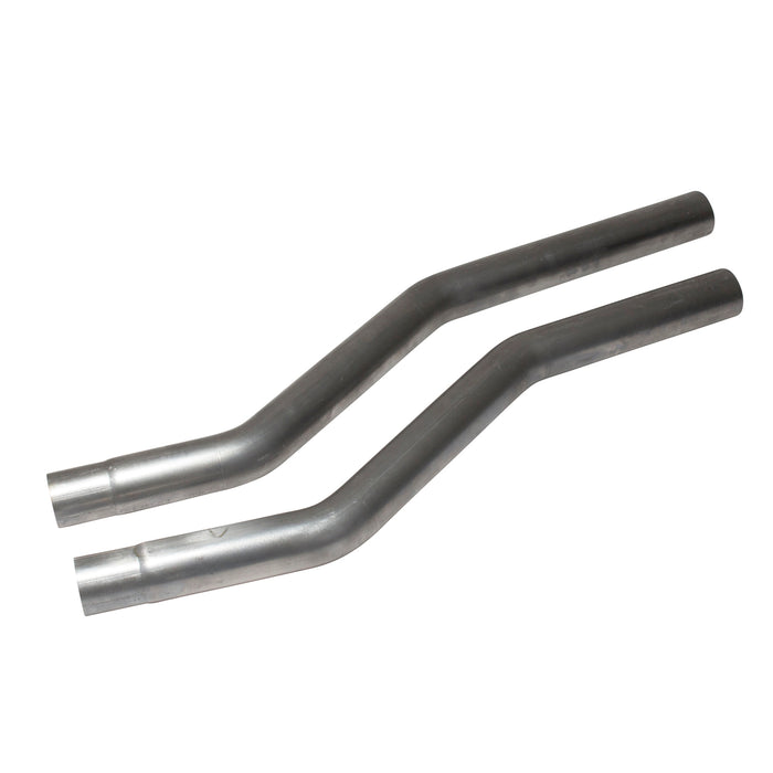 BBK Performance Parts 4024 2010-2011 CAMARO V6 2-1/2 MID X PIPE (ALUMINIZED). - Truck Part Superstore