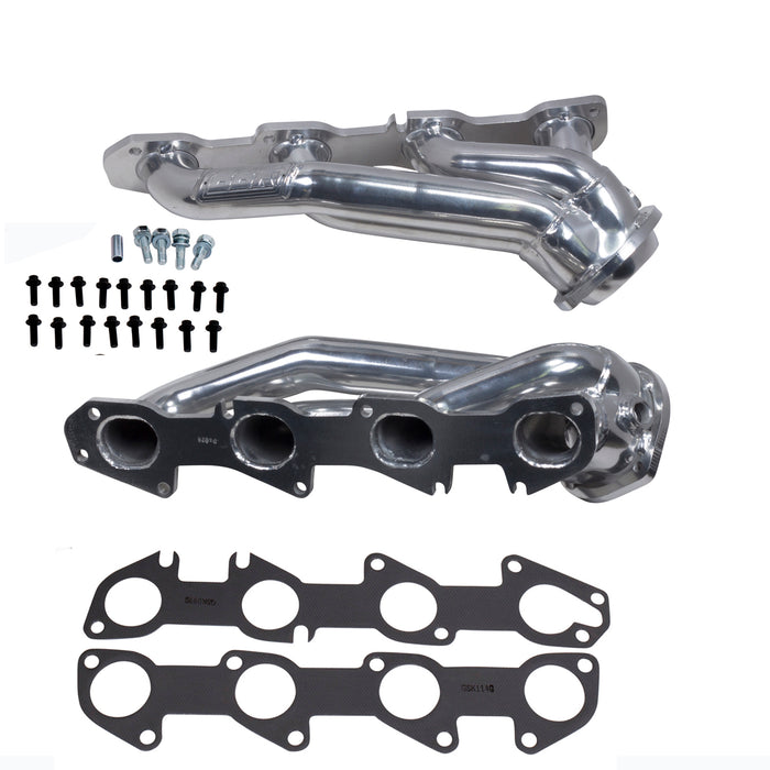 BBK Performance Parts 40280 2009-23 DODGE CHALL CHARGER 5.7L 1-3/4 SHORTY HEADERS (POLISHED SILVER CERAMIC) - Truck Part Superstore