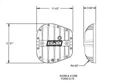 B&M 40298 Differential Cover - Truck Part Superstore