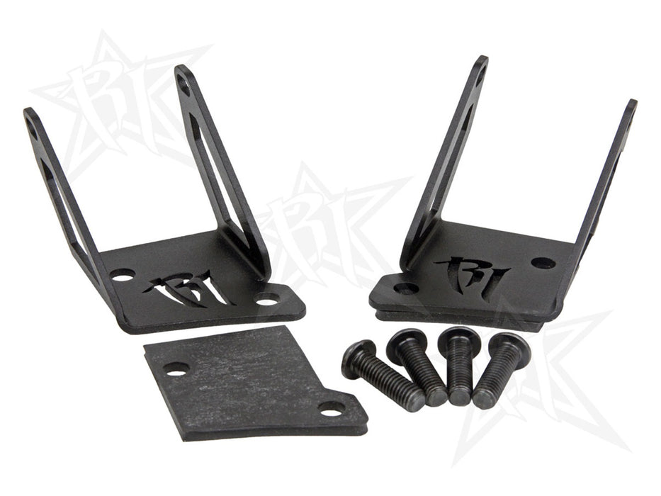 Rigid Industries 40331 07-17 Jeep JK D-Series Pro A-Pillar Mount D-Series Pro RIGID Industries - Truck Part Superstore