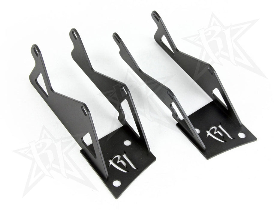 Rigid Industries 40335 07-17 Jeep JK Dual D-Series Pro A-Pillar Mount D-Series Pro RIGID Industries - Truck Part Superstore