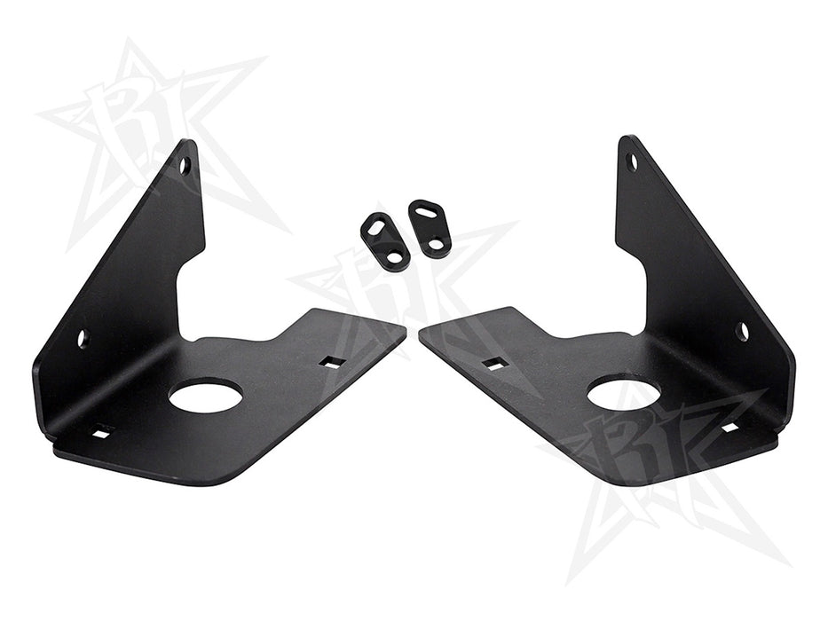 Rigid Industries 40337 2007-2013 CHEVY 1500 AND 2010 2500/3500 FOG LIGHT MOUNT FITS 4 D-SERIES - Truck Part Superstore