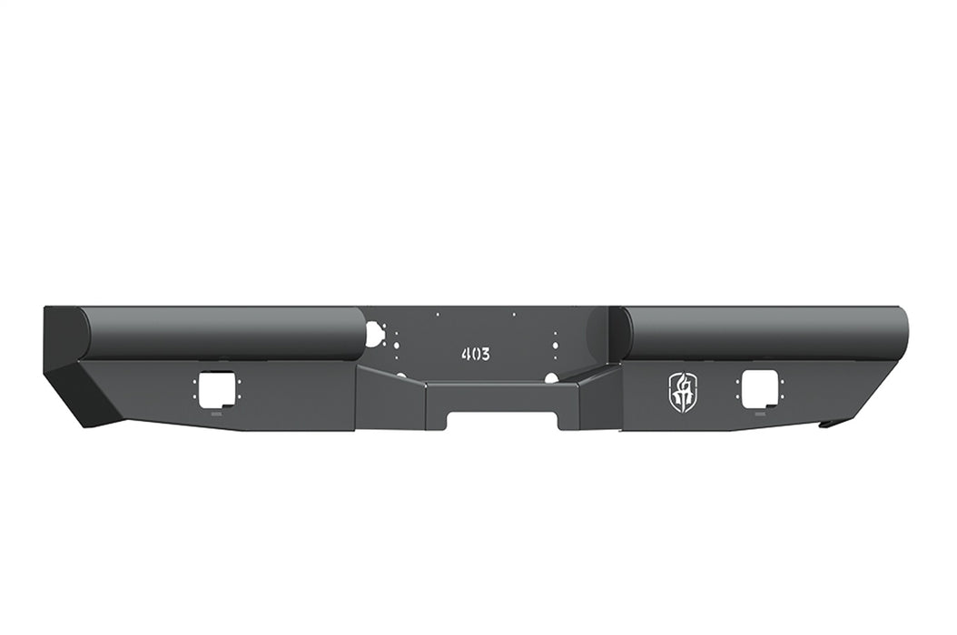 Road Armor 403VR0B Vaquero Non-Winch Rear Bumper; Steel; Satin Black; - Truck Part Superstore