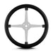 Lokar 40401 Lecarra Lake Steering Wheel; Black; Polished 4 Spokes; - Truck Part Superstore