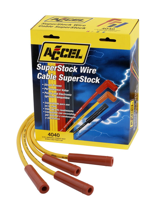 ACCEL 4040 Universal Fit Spark Plug Wire Set - Truck Part Superstore