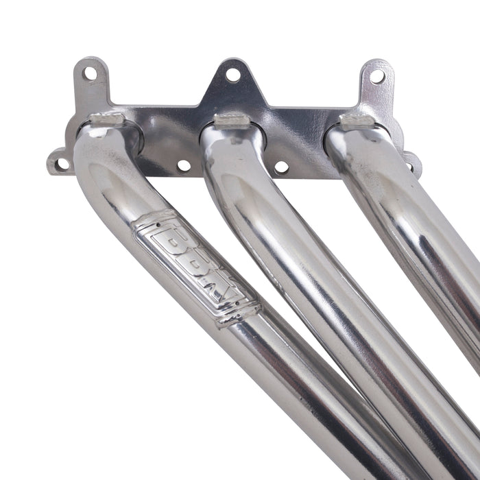 BBK Performance Parts 40410 2010-2011 CAMARO V6 1-5/8 LONG TUBE HEADERS W/CATS (POLISHED SILVER CERAMIC) - Truck Part Superstore