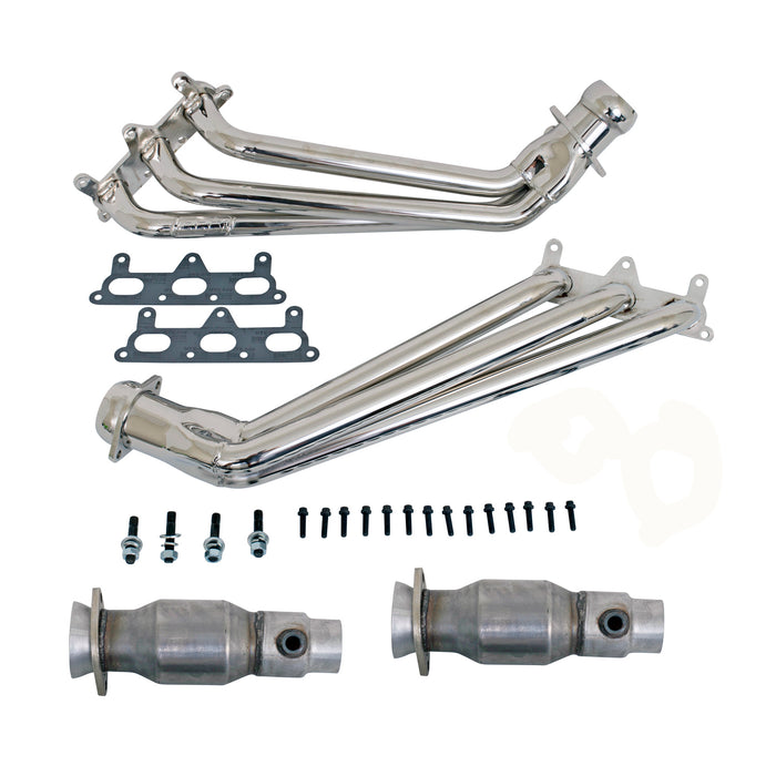 BBK Performance Parts 4041 2010-2011 CAMARO V6 1-5/8 LONG TUBE HEADERS W/CATS (TITANIUM CERAMIC) - Truck Part Superstore
