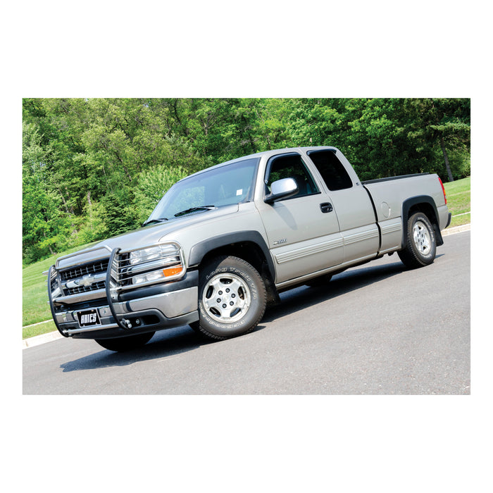 ARIES 4043-2 Polished Stainless Grille Guard; Select Chevy Silverado 1500; Suburban; Tahoe - Truck Part Superstore