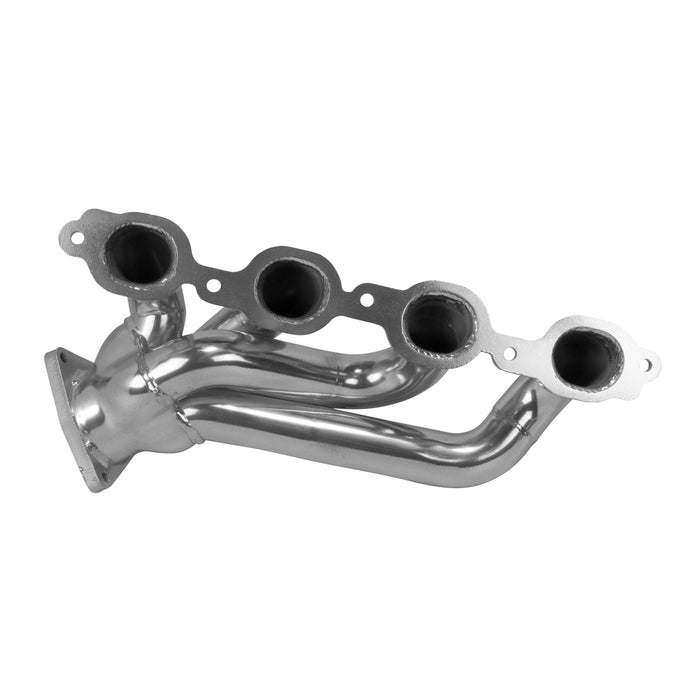 BBK Performance Parts 40470 2014-2019 GM FULL SIZE SHORTY HEADERS. 5.3/6.2L Polished Silver Ceramic. - Truck Part Superstore