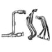 BBK Performance Parts 4050 2007-2011 JEEP WRANGLER 3.8L 1-5/8 LONG TUBE HEADERS W/CATS Y PIPE (TITANIUM ) - Truck Part Superstore