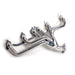 BBK Performance Parts 40520 1991-1999 JEEP 4.0L 1-1/2 SHORTY EXHAUST HEADER (POLISHED SILVER CERAMIC). - Truck Part Superstore