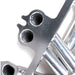 BBK Performance Parts 40520 1991-1999 JEEP 4.0L 1-1/2 SHORTY EXHAUST HEADER (POLISHED SILVER CERAMIC). - Truck Part Superstore