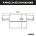 ARIES 4052 Black Steel Grille Guard; Select Chevrolet Avalanche 1500 - Truck Part Superstore