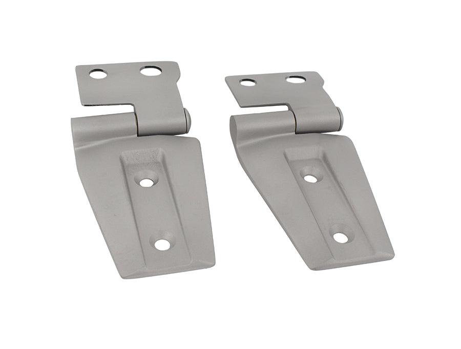 Kentrol 40572 Jeep JK Hood Hinge Pair 07-18 Wrangler JK Bare Grey Kentrol - Truck Part Superstore