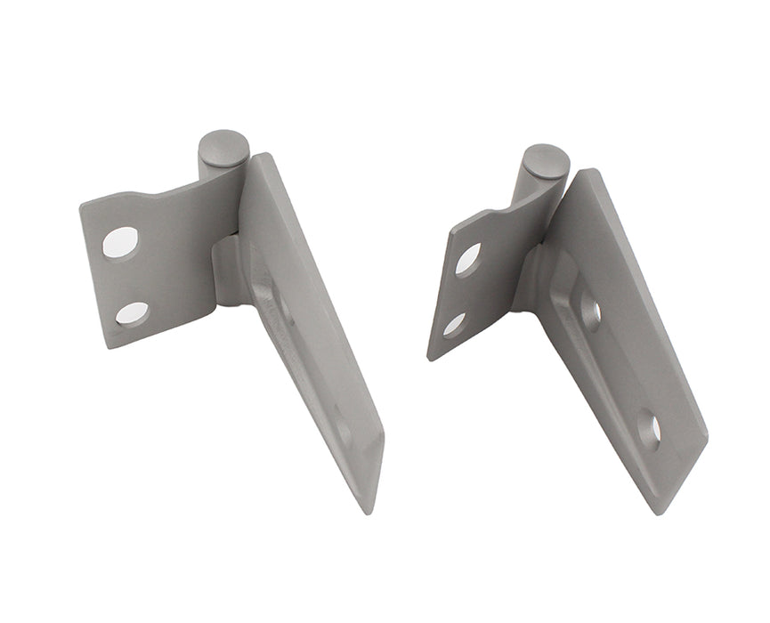 Kentrol 40572 Jeep JK Hood Hinge Pair 07-18 Wrangler JK Bare Grey Kentrol - Truck Part Superstore