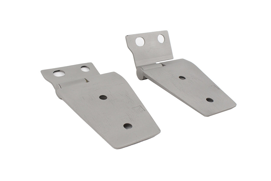 Kentrol 40572 Jeep JK Hood Hinge Pair 07-18 Wrangler JK Bare Grey Kentrol - Truck Part Superstore