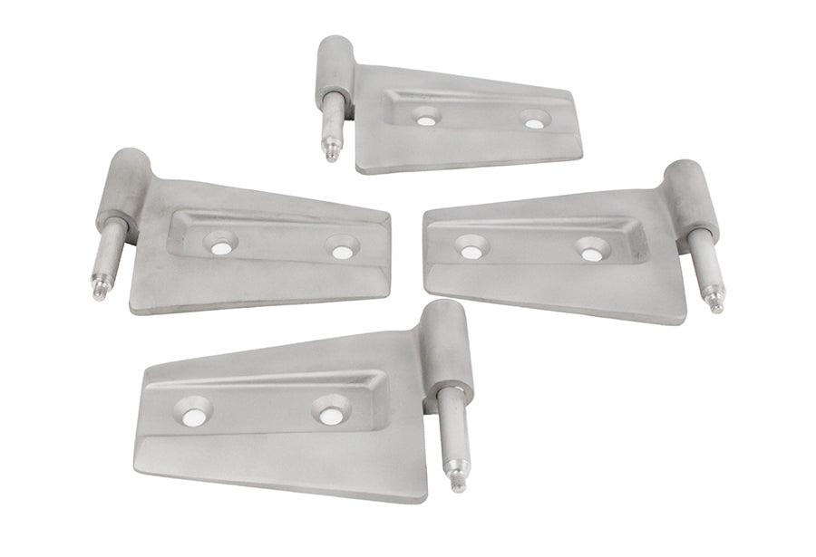 Kentrol 40575 Jeep JK Door Hinge Set 4 Pieces 2 Door 07-18 Wrangler JK Bare Grey Kentrol - Truck Part Superstore