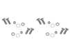 Kentrol 40575 Jeep JK Door Hinge Set 4 Pieces 2 Door 07-18 Wrangler JK Bare Grey Kentrol - Truck Part Superstore