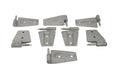Kentrol 40576 Jeep JK Door Hinge Set 8 Pieces 4 Door 07-18 Wrangler JK Bare Grey Kentrol - Truck Part Superstore