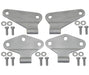 Kentrol 40580 Jeep JK Body Door Hinge Set 4 Pieces 2 Door 07-18 Wrangler JK Bare Grey Kentrol - Truck Part Superstore