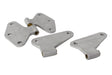 Kentrol 40580 Jeep JK Body Door Hinge Set 4 Pieces 2 Door 07-18 Wrangler JK Bare Grey Kentrol - Truck Part Superstore