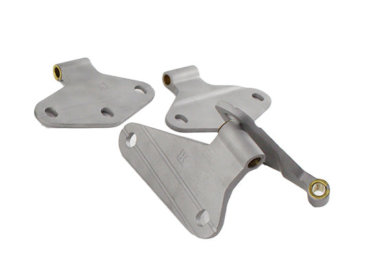 Kentrol 40580 Jeep JK Body Door Hinge Set 4 Pieces 2 Door 07-18 Wrangler JK Bare Grey Kentrol - Truck Part Superstore
