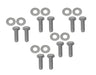 Kentrol 40580 Jeep JK Body Door Hinge Set 4 Pieces 2 Door 07-18 Wrangler JK Bare Grey Kentrol - Truck Part Superstore