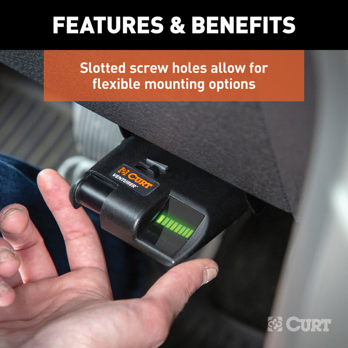 CURT 51114 CURT 51114 Venturer Trailer Brake Controller Mounting Bracket - Truck Part Superstore