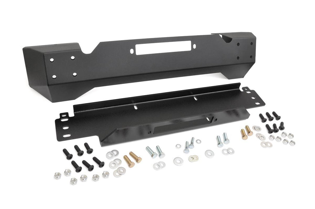 Rough Country 1012 Jeep Stubby Front Winch Bumper Rough Country - Truck Part Superstore