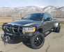 Road Armor 406R2B Stealth Winch Front Bumper; Titan II Guard; Satin Black; Square Fog Light Holes; - Truck Part Superstore