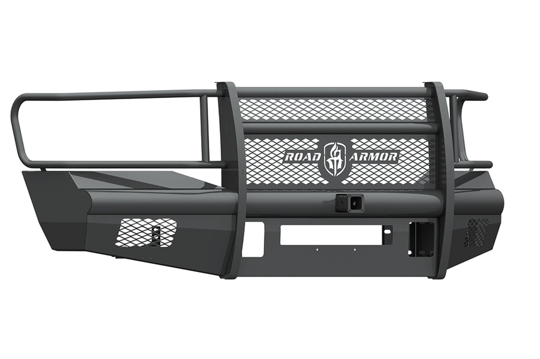 Road Armor 406VF26B Vaquero Non-Winch Front Bumper; Full Guard; 2 in. Receiver; Satin Black; - Truck Part Superstore