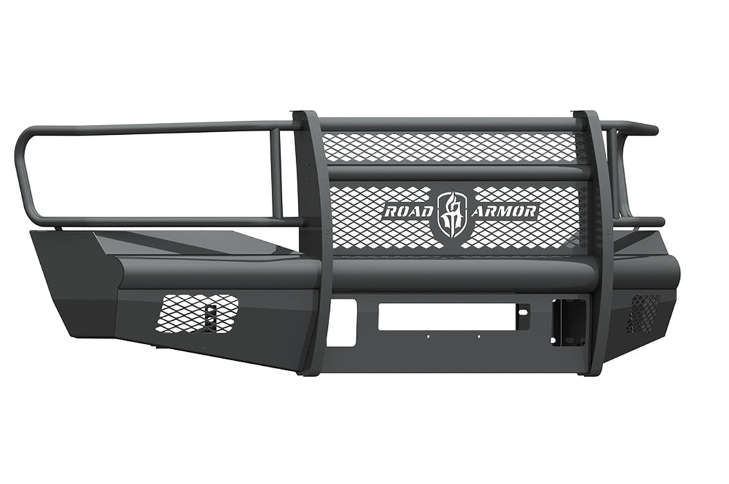 Road Armor 406VF6B Vaquero Non-Winch Front Bumper; Full Guard; Satin Black; - Truck Part Superstore