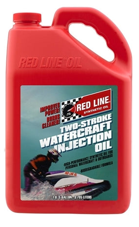 Red Line Oil 40705 2 Stroke Injection Oil Synthetic Watercraft 1 Gallon Red Line Oil - Truck Part Superstore