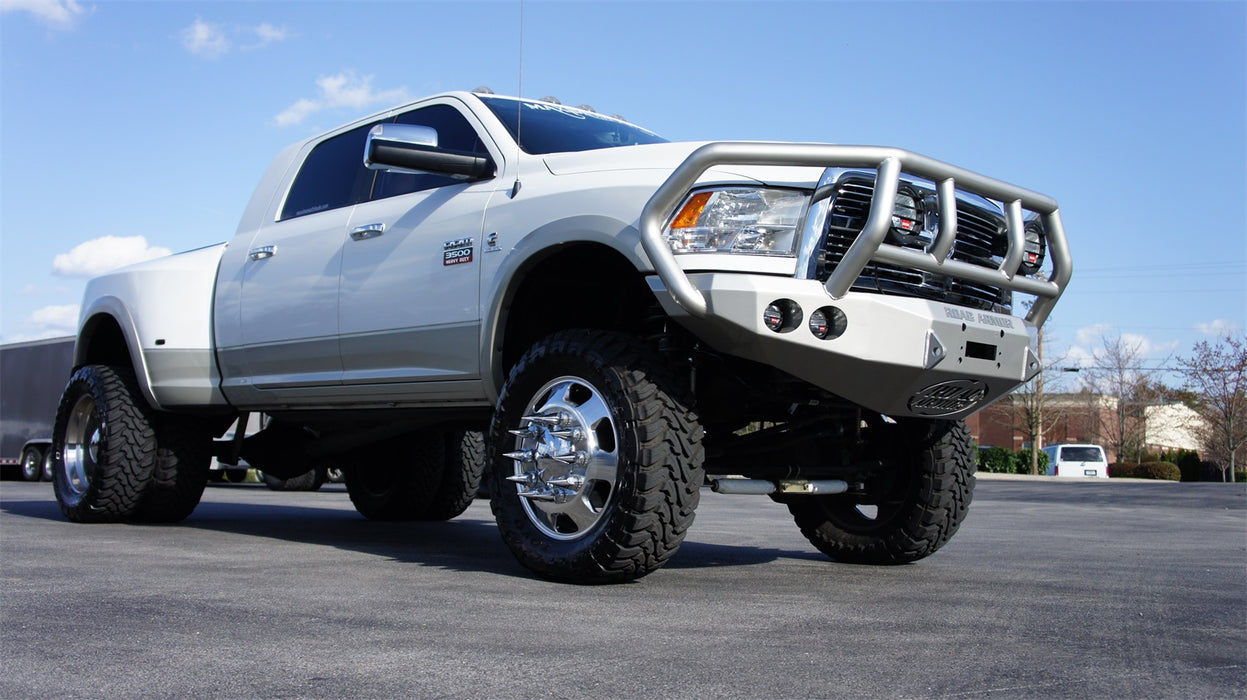 Road Armor 40802B Stealth Winch Front Bumper; Titan II Guard; Satin Black; - Truck Part Superstore