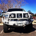 Road Armor 40802B Stealth Winch Front Bumper; Titan II Guard; Satin Black; - Truck Part Superstore